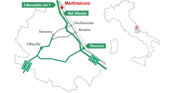 Mappa Villa Rosa di Martinsicuro, Teramo, Abruzzo, Italia